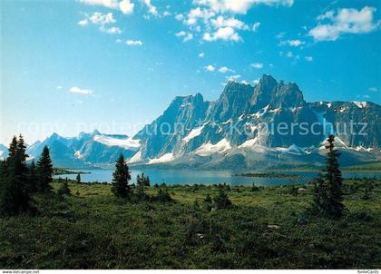 73126546 Jasper Alberta Jasper National Park Tonquin Valley with Ramparts and Am