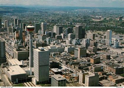 73222810 Calgary Calgary Tower Downtown aerial view