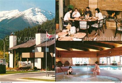 73235544 Jasper Alberta Motor Lodge Jasper Inn Gaststube Hallenbad