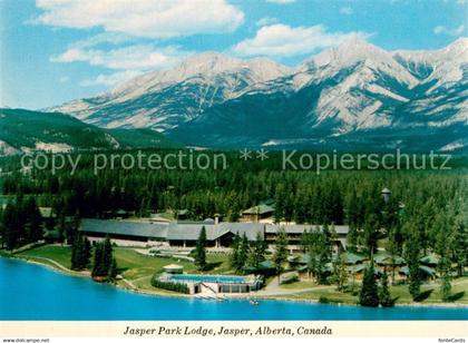 73732213 Jasper Alberta Fliegeraufnahme Jasper Park Lodge