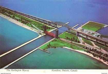 74001326 Hamilton_Ontario The Burlington Skyway Fliegeraufnahme