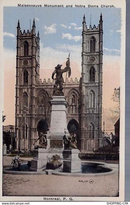 Canada - Montreal - Maisonneuve Monument