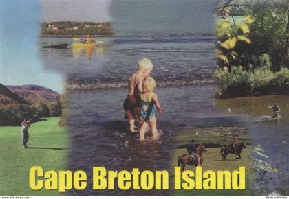 Cape Breton Island Golf Driving Range Canadian Postcard