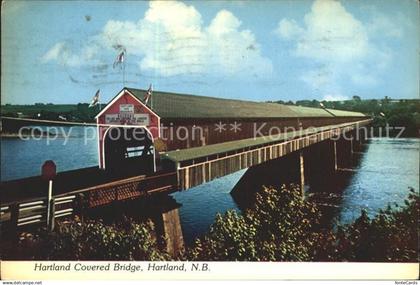 72305595 New Brunswick Nouveau Brunswick Hartland Covered Bridge