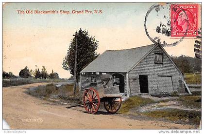 Canada     Nouvelle Ecosse    Grand Pré   The Old Blacksmith's  (angle manquant. Voir scan)