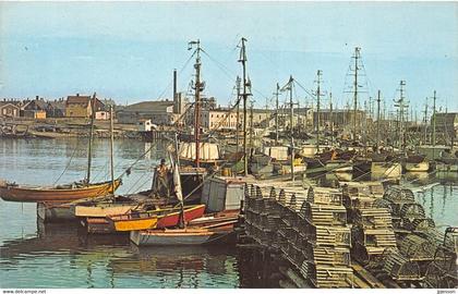 NOUVELLE ECOSSE - FISHING FLEET - GLACE BAY HARBOUR - GLACE BAY, NOVA SCOTIA