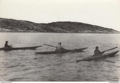 Baffin Island Nunavut Canada - Kayak Racing , Eskimo