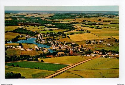 - CPSM Prince Edward Island (Canada) - Aerial view of Hunter River -