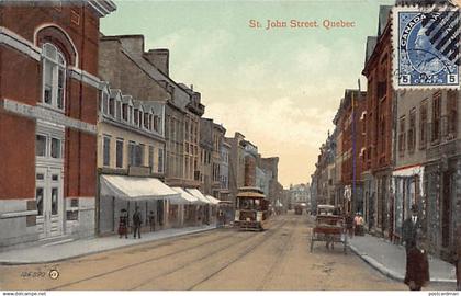 Canada - QUÉBEC - St. John Street