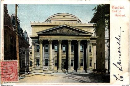 Montreal - Bank of Montreal - Canada