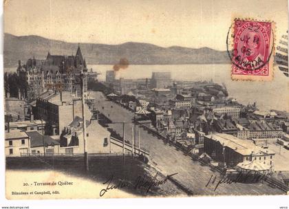 Carte postale ancienne de QUEBEC