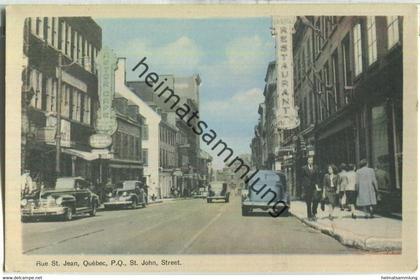 Quebec - Rue St. Jean