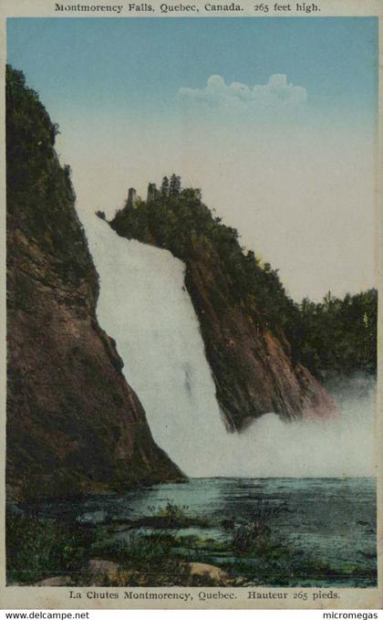 Les Chutes Montmorency, Québec