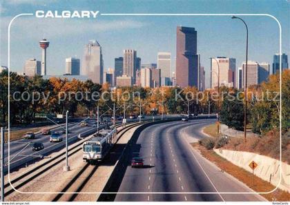 72746073 Calgary Skyline und Autobhan Calgary