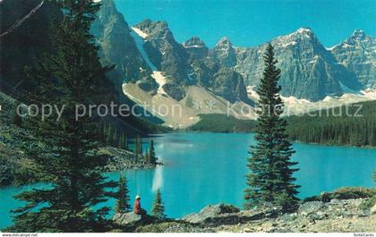 73060685 Alberta  Moraine Lake Valley of the Ten Peaks Rocky Mountains