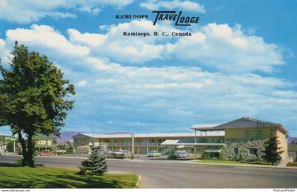 Kamloops Travel Lodge BC Canada Postcard