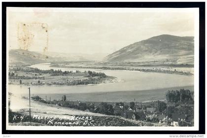 cpa carte photo Canada  Kamloops Meeting of the Rivers   BCH6