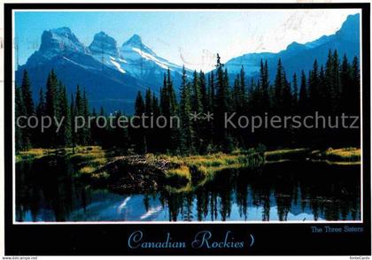 72722056 Canmore Canadian Rockies Rocky Mountains Natur Landschaft