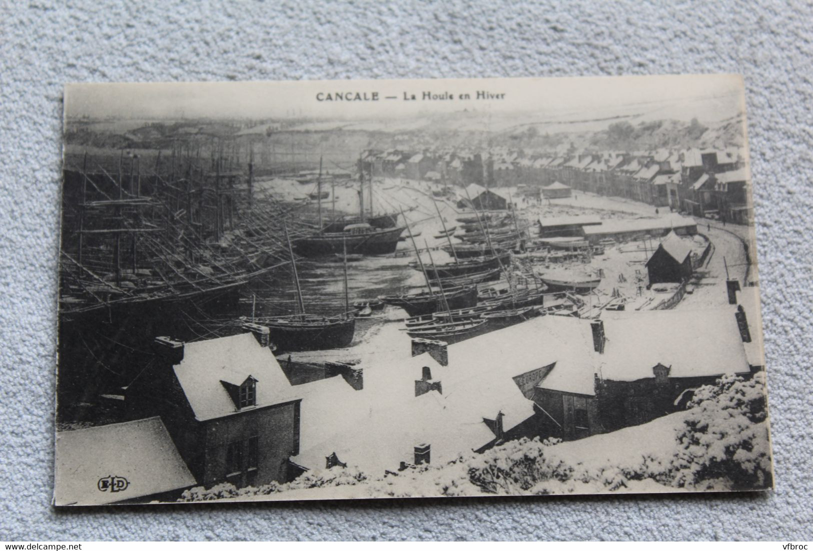 Cancale, la Houle en hiver, Ille et Vilaine 35