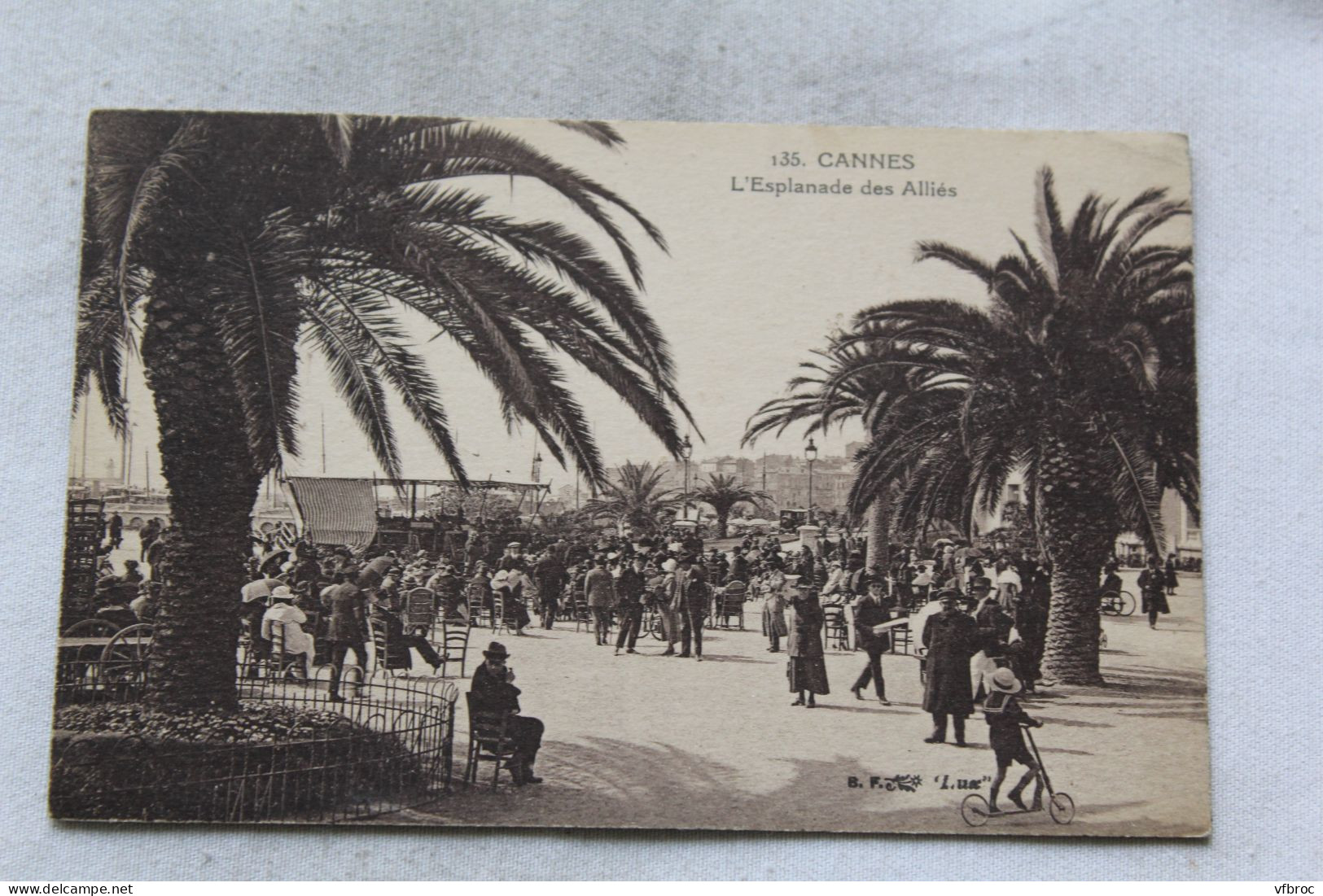 Cannes, l'esplanade des Alliés, Alpes Maritimes 06