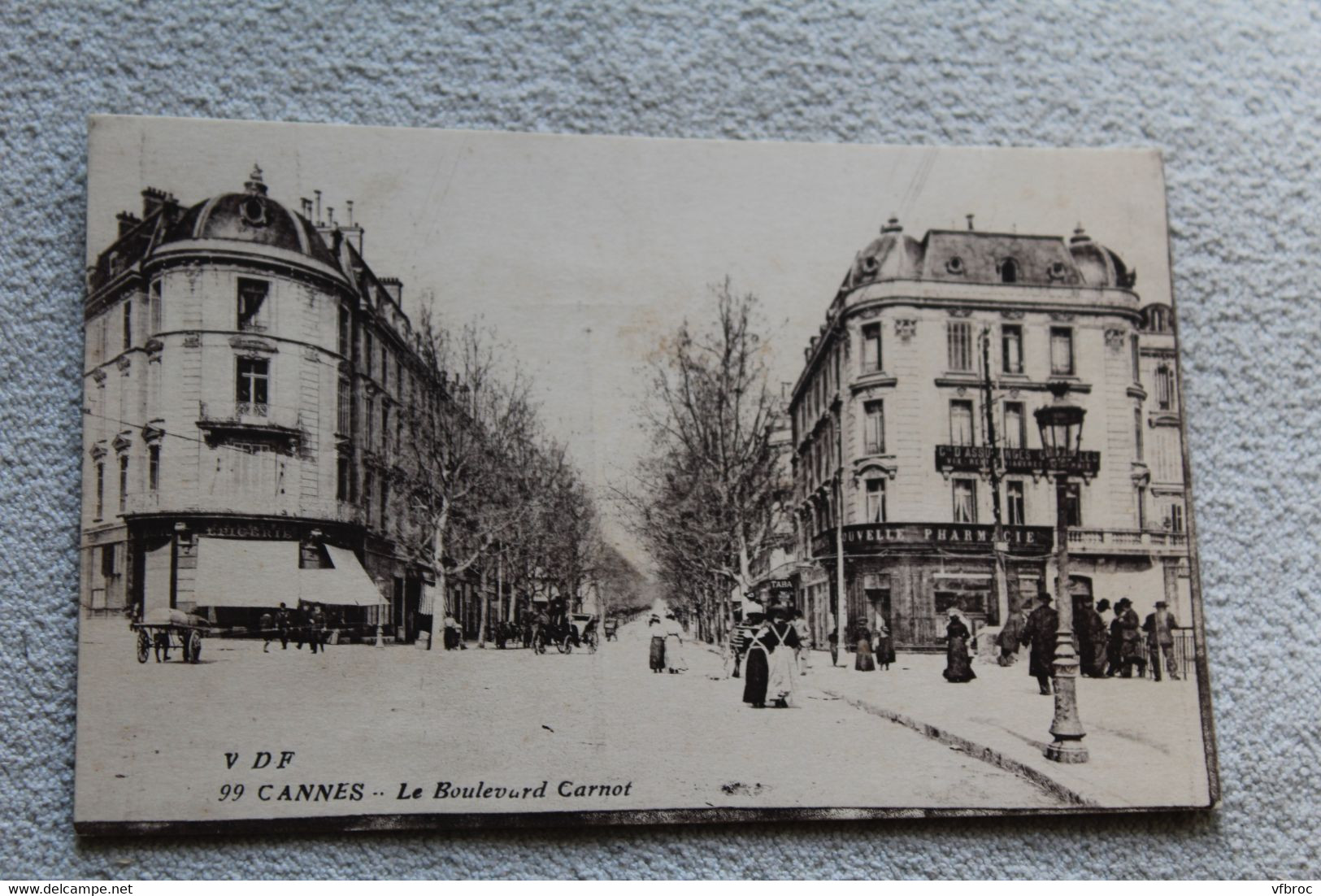 Cannes, le boulevard Carnot, Alpes maritimes 06