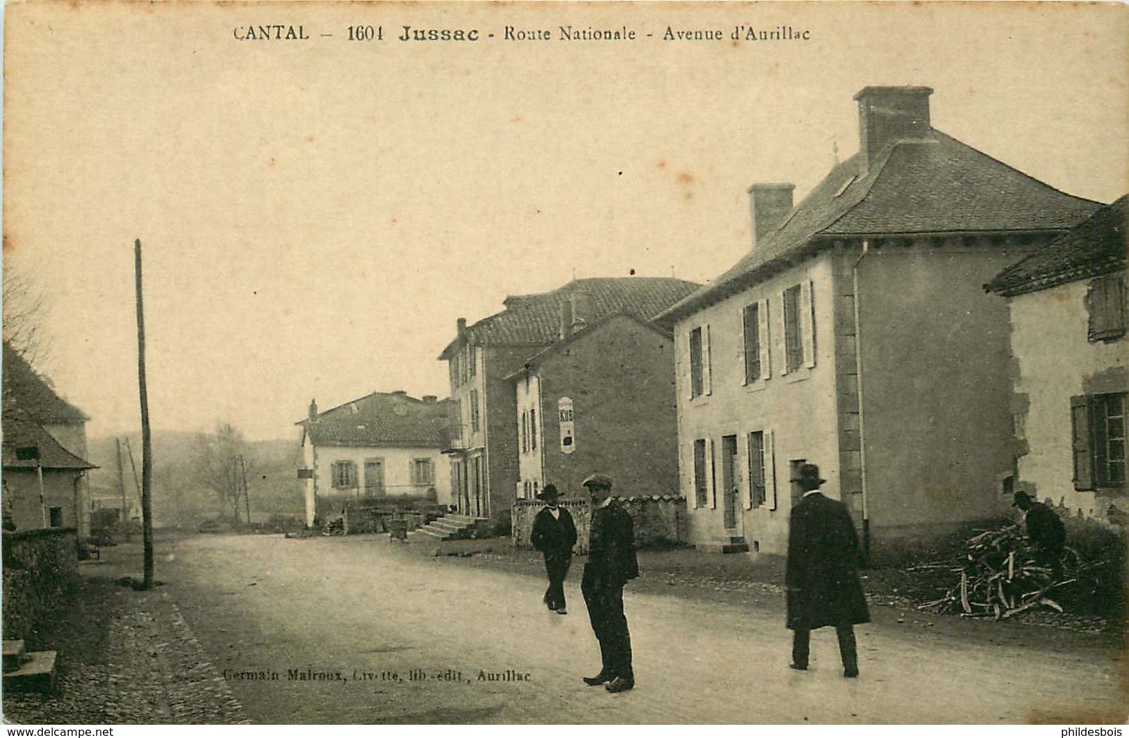 CANTAL  JUSSAC  avenue d'Aurillac