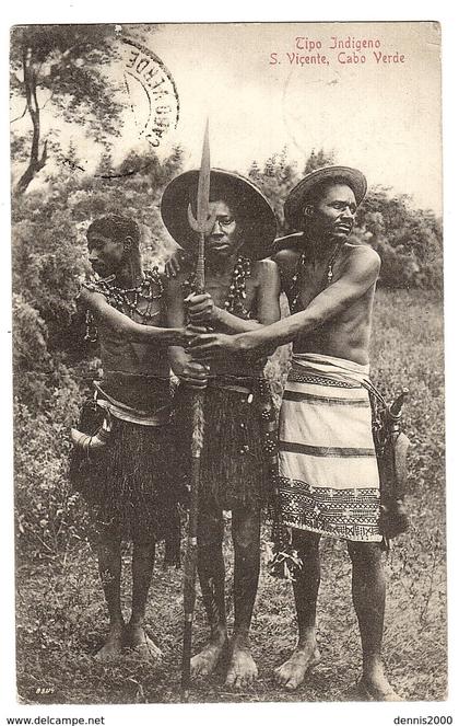 CAP VERT - Tipo Indigeno, S. Vicente, Cabo Verde