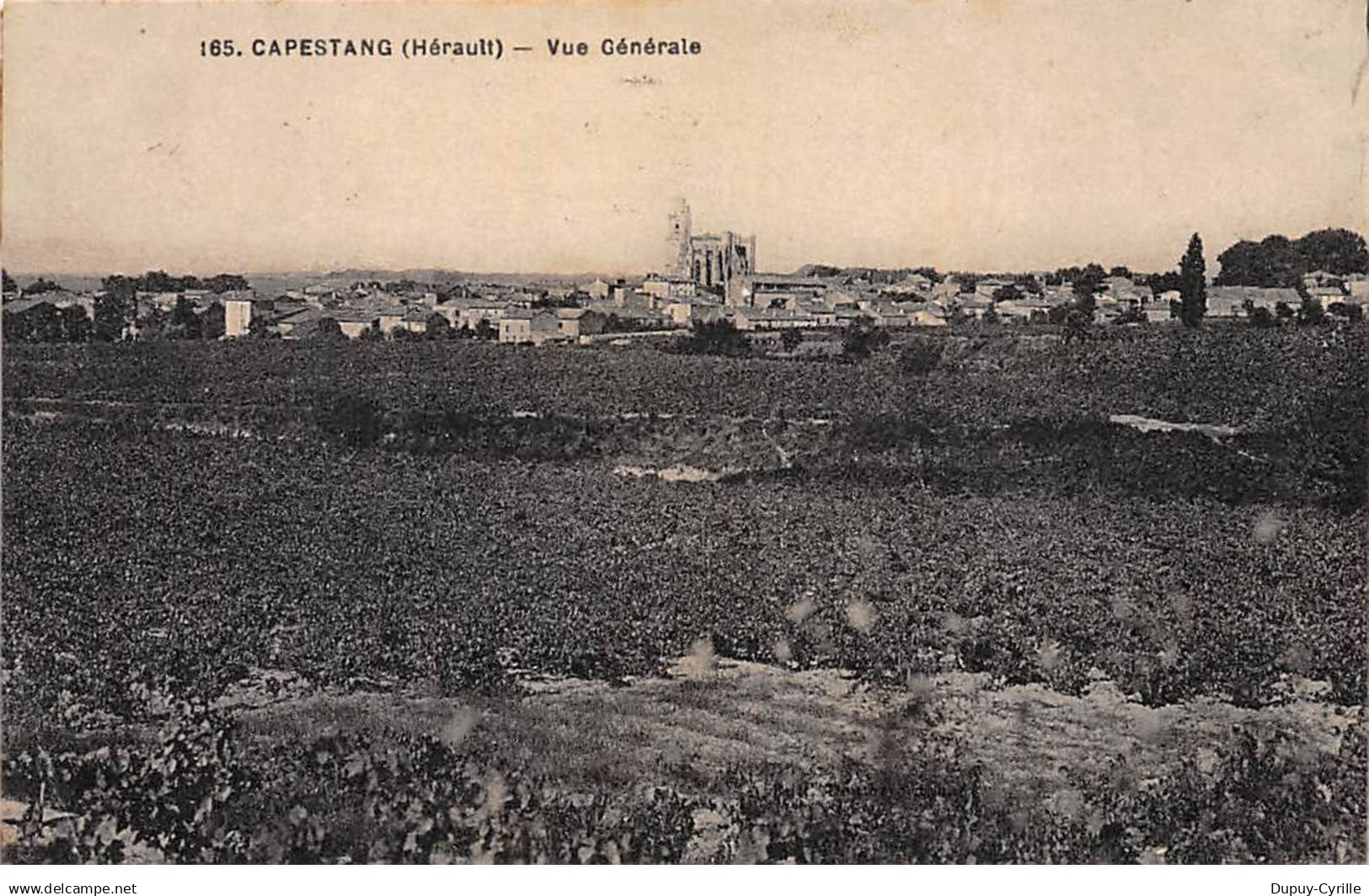 CAPESTANG - Vue générale - état