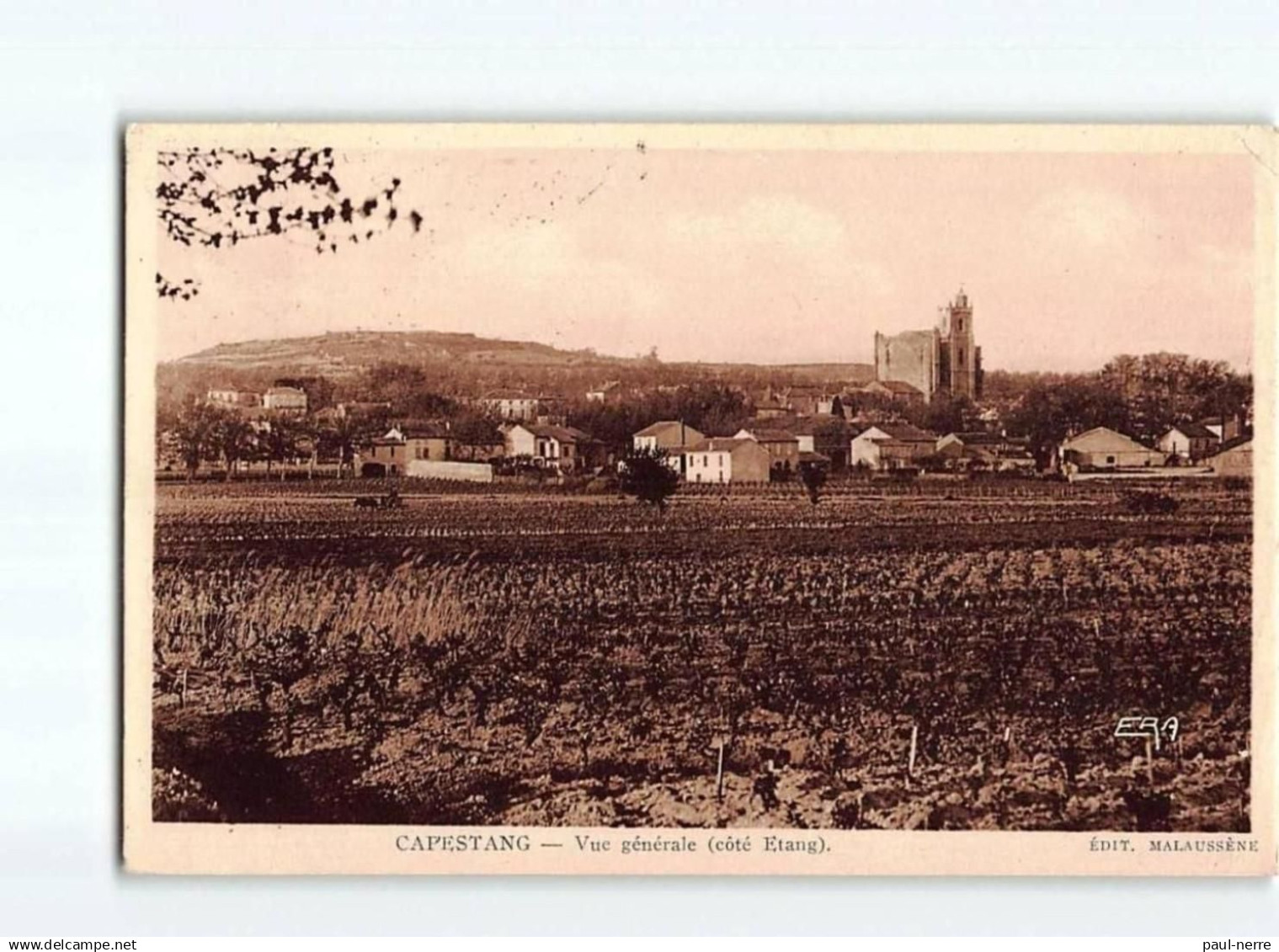 CAPESTANG : Vue générale - état