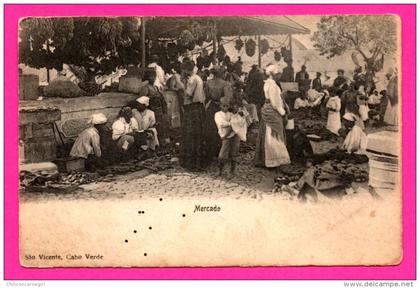 Afrique - Cap Vert - Mercado - Marché - Belle Animation - SAO VINCENTE Cabo Verde