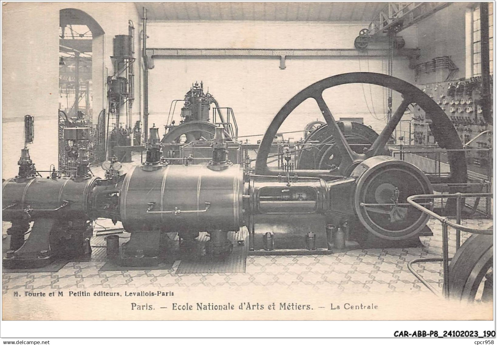 CAR-ABBP8-75-0790 - PARIS - école nationale d'arts et métiers - la centrale