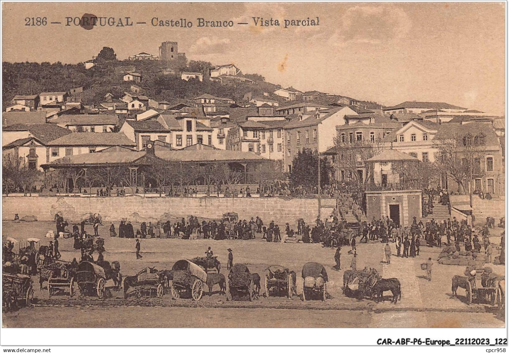 CAR-ABFP6-0661-PORTUGAL - CASTELLO BRANCO - vista parcial