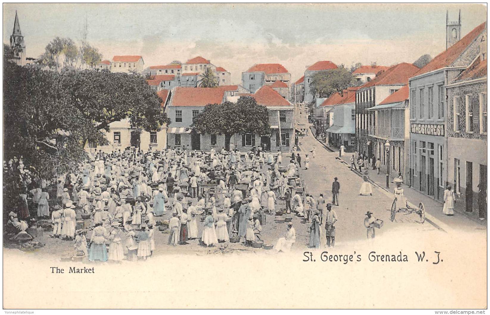 CARAIBES / Grenada - St Georges's - Market