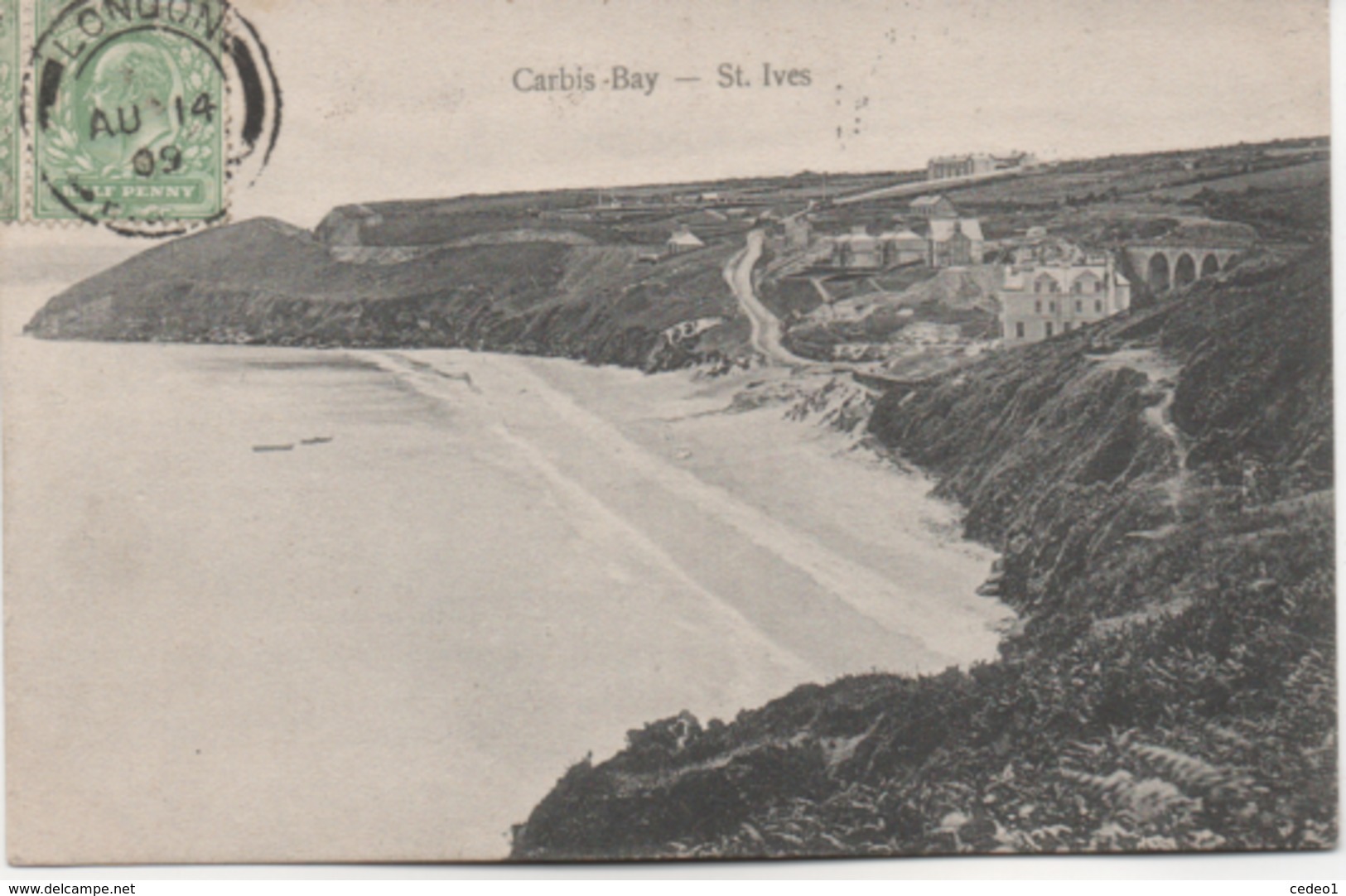 CARBIS BAY  ST IVES  EN 1909