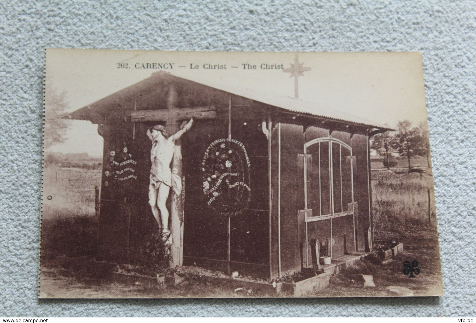 Carency, le Christ, Pas de Calais 62