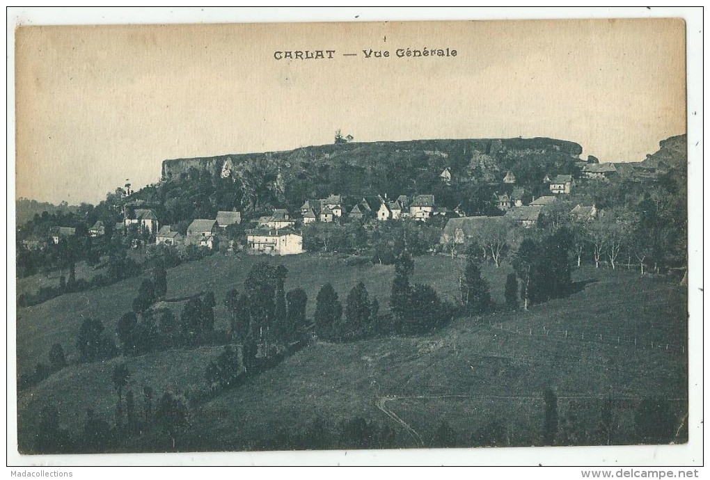 CARLAT  (15.Cantal)  vue générale