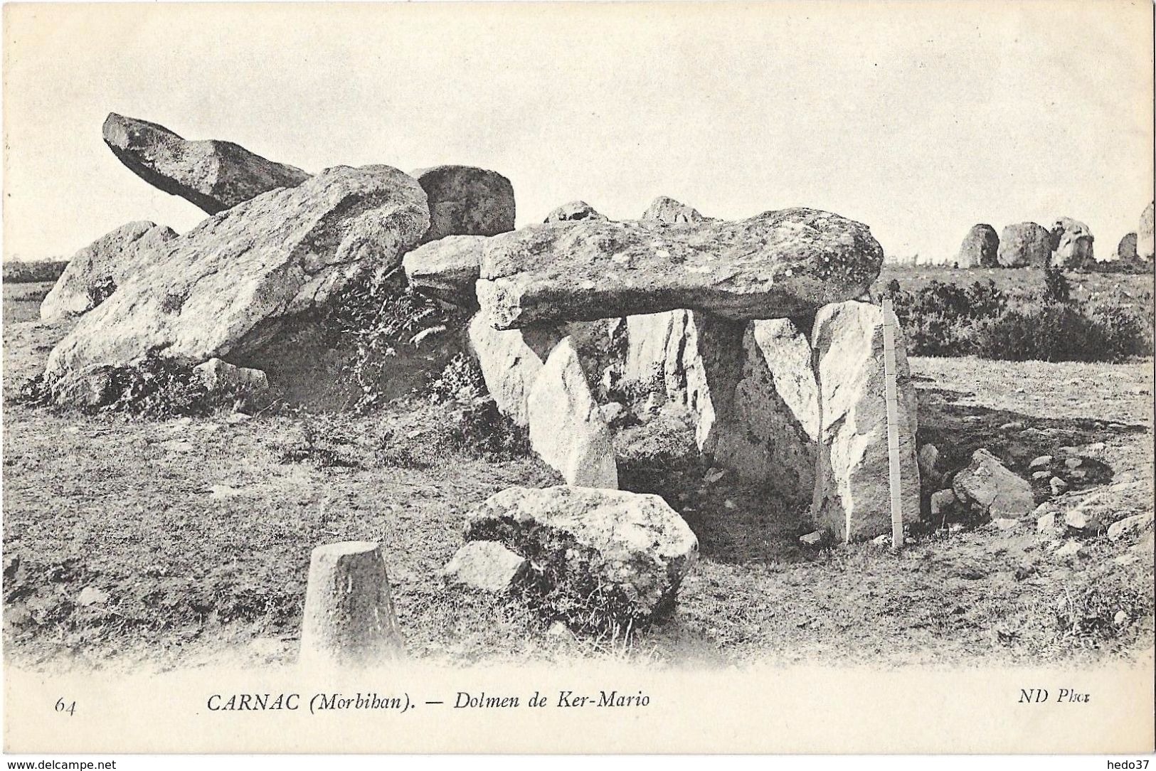 Carnac - Dolmen de Ker-Mario