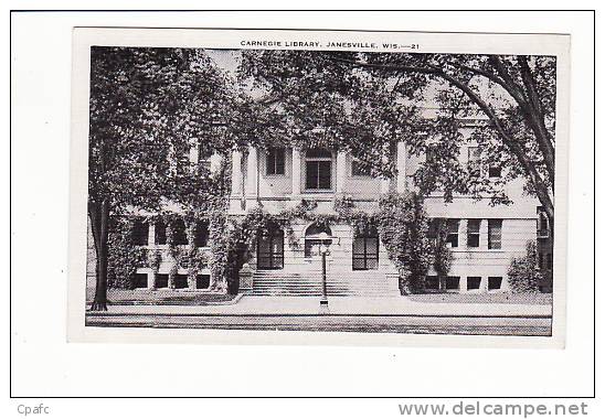 Carnegie Library, Janesville , Wis - 21