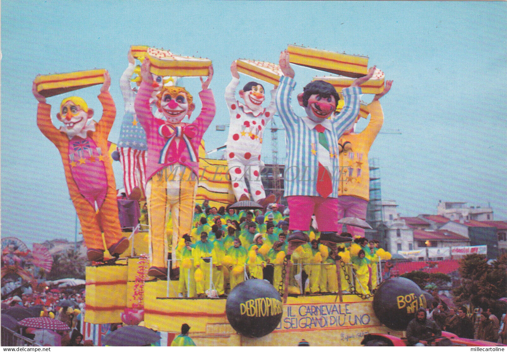 CARNEVALE DI VIAREGGIO - Il Carnevale dei Sei Grandi più Uno, Cartolina