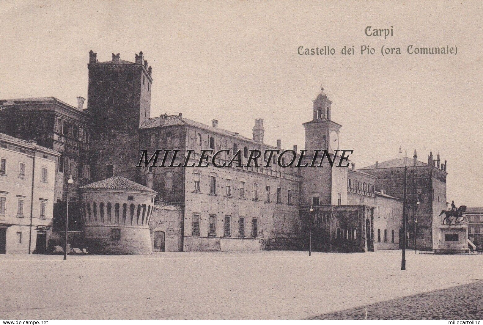 CARPI:  Castello dei Pio (ora Comunale)   1912