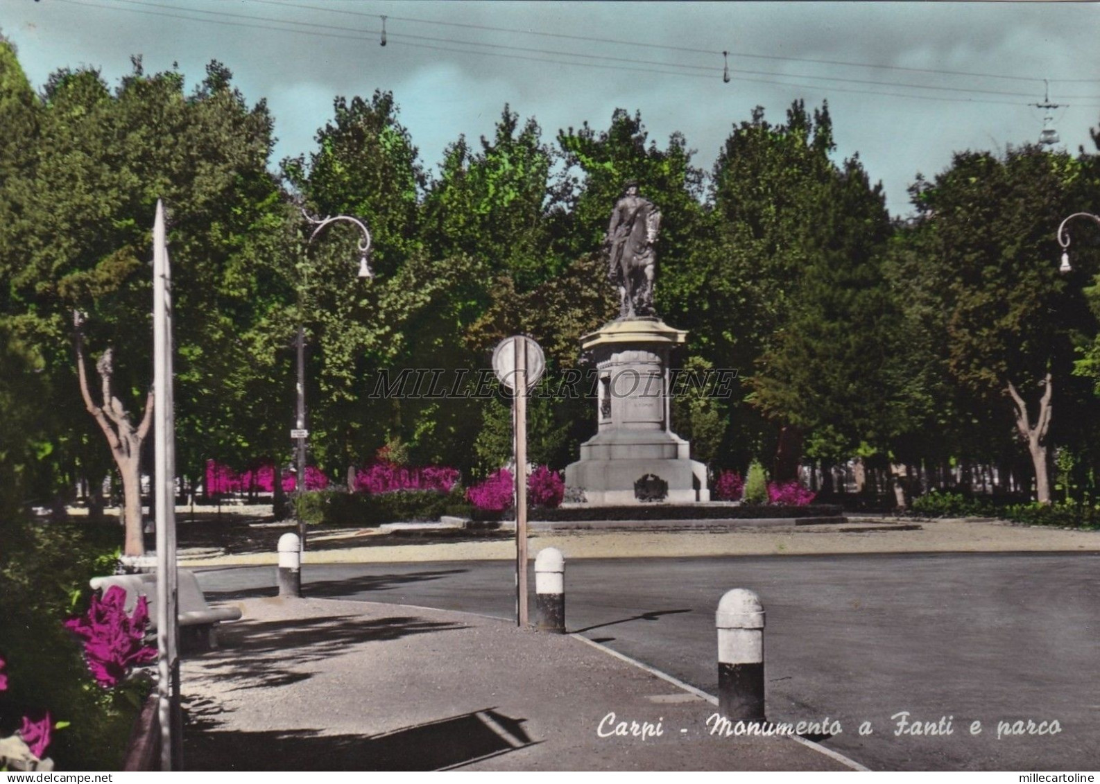 CARPI (Modena) - Monumento a Fanti e Parco