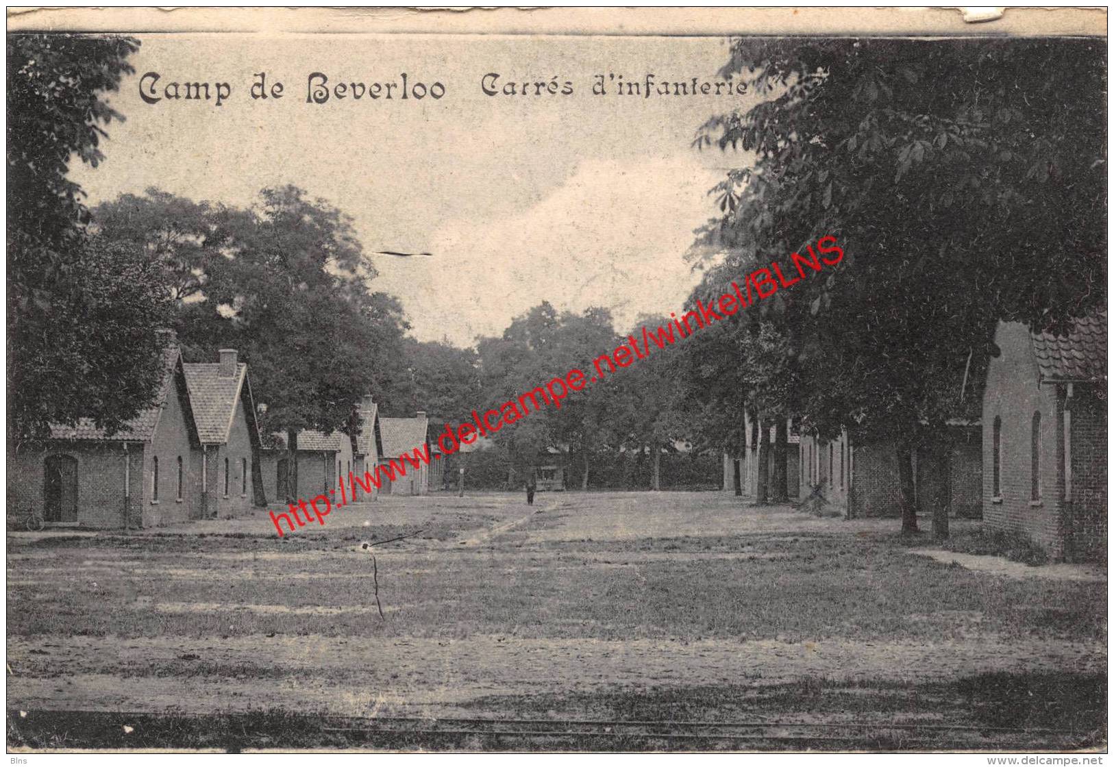 Carrés d'infanterie - 1919 - Kamp van Beverloo - Leopoldsburg (Kamp van Beverloo)