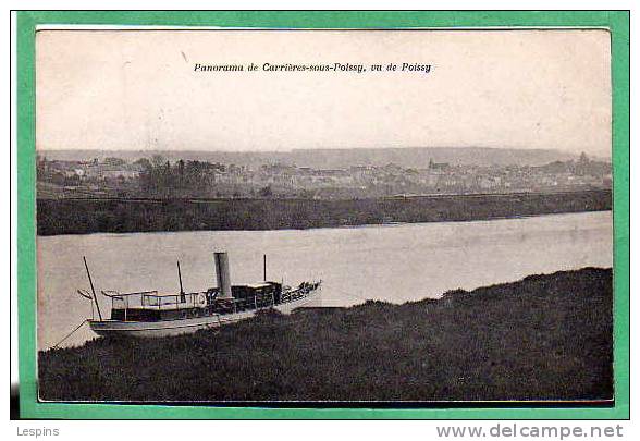 CARRIERES sous POISSY --  Panorama de ...