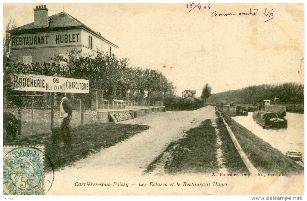 CARRIERES SOUS POISSY(YVELINES) RESTAURANT HAYET