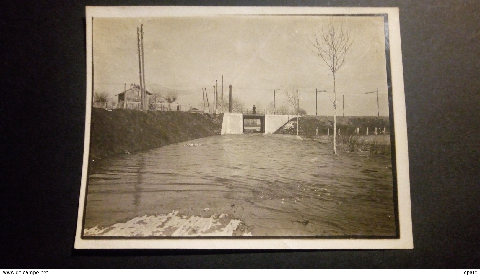 Carrières-sur-Seine - Inondations de Janvier 1910 *Photo*