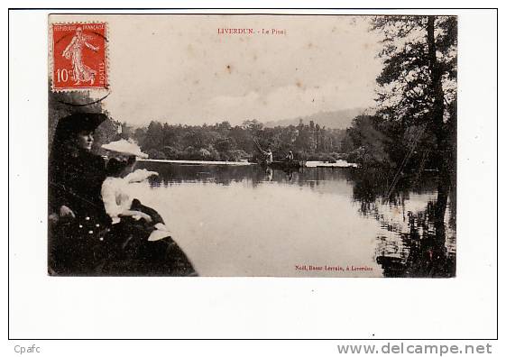 carte 1907 LIVERDUN / LE PISNI