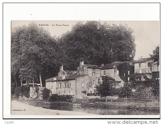 carte 1910 TARTAS / LE VIEUX TARTAS