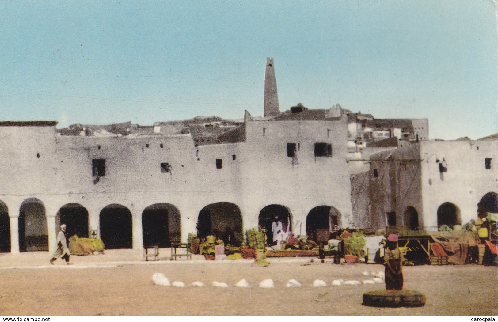 carte 1950 GHARDAIA / UNE PLACE