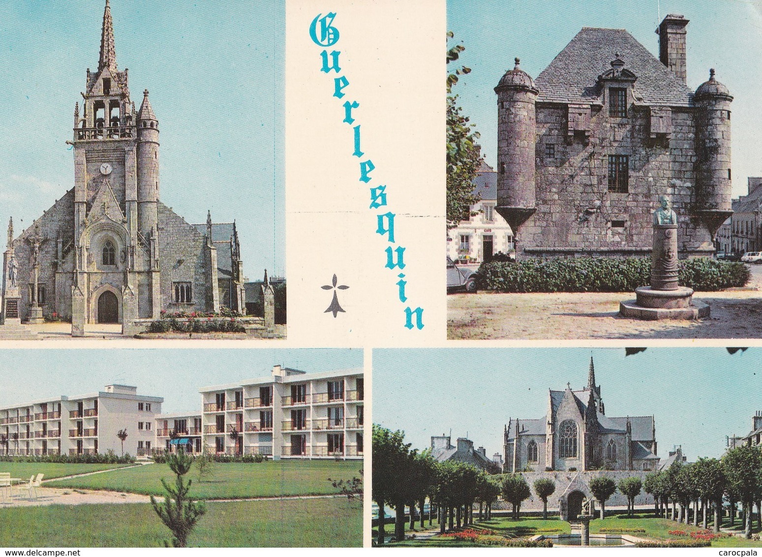 carte 1970 GUERLESQUIN / MULTIVUES