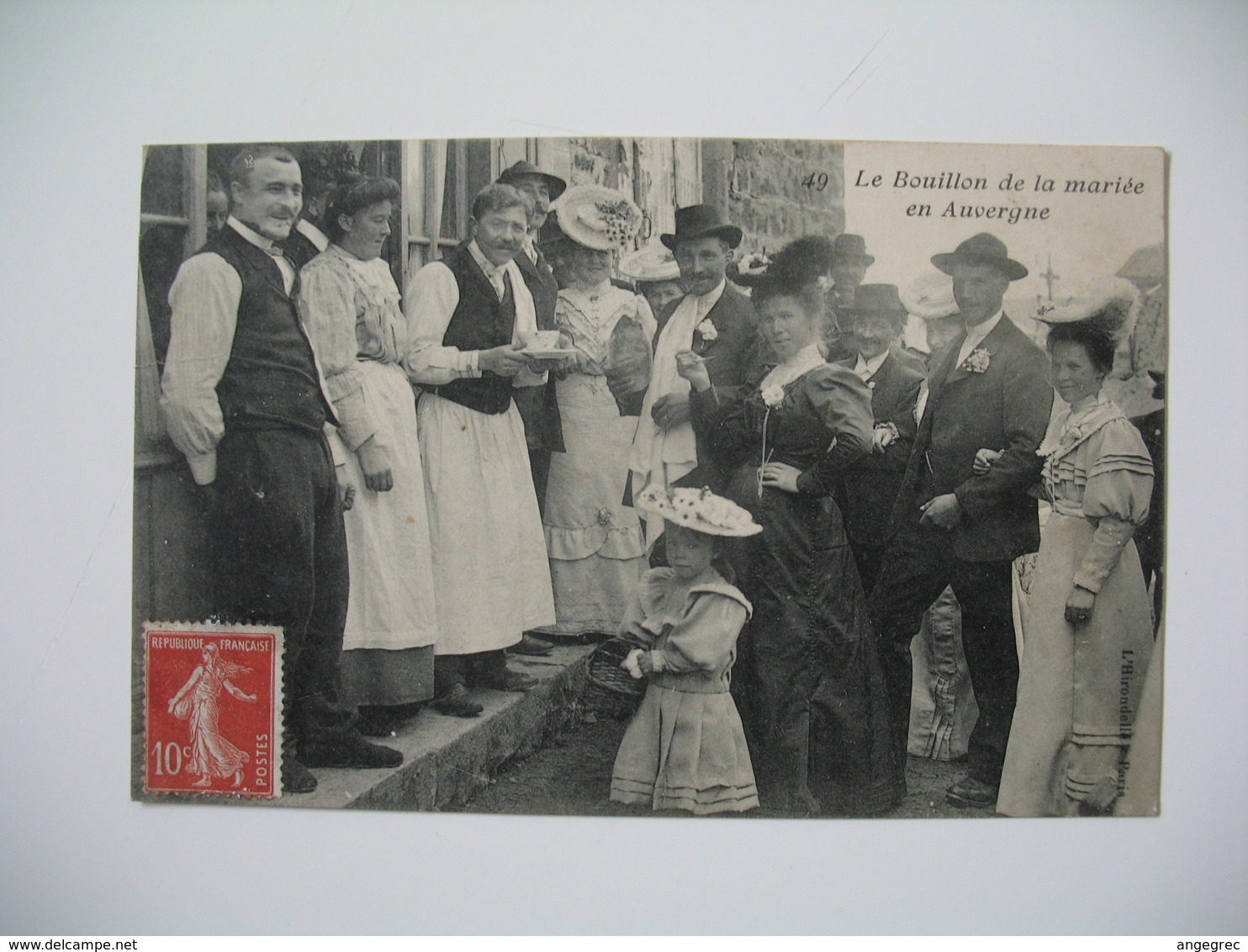 Carte Auvergne - Le Bouillon de la mariée en Auvergne